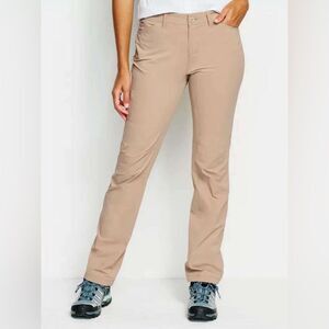 Orvis Jackson Quick-Dry Natural Fit Straight-Leg Pant Canyon Outdoor Sz 10